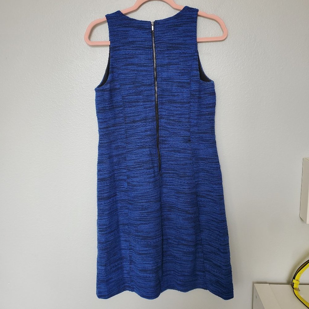 Electric blue shift dress - Picture 2 of 6
